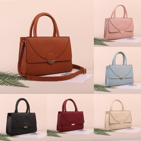 Tote Casual Leather Handbag – main view