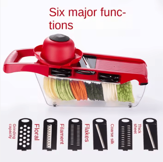 10-in-1 Mandolin Slicer - details | Qamaira UAE