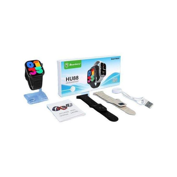 Smartbarry HU88 Smart Watch - front view | Qamaira UAE