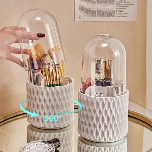 360° Rotating Acrylic Pen & Brush Holder – main view