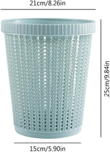 Woven Pattern Waste Bin