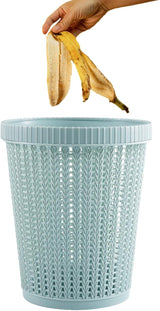 Woven Pattern Waste Bin