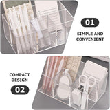 Clear Acrylic Desk Organizer Box – photo 3