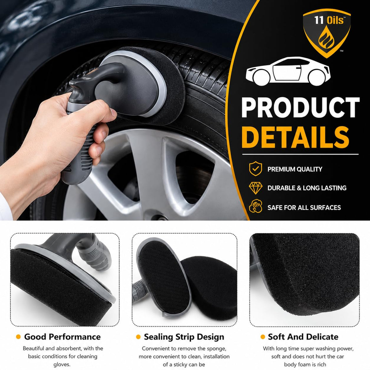 Tire Applicator Brush