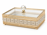 Luxury Ornate Jewelry Box – front view
