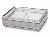 Crystal Vanity Jewelry Box – front view