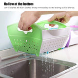 Collapsible Plastic Storage Basket