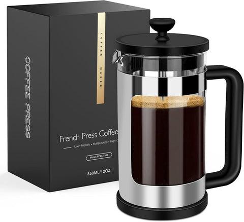 Hetai Glass Coffee Plunger – main view