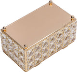 Luxury Crystal Tissue Box – close-up