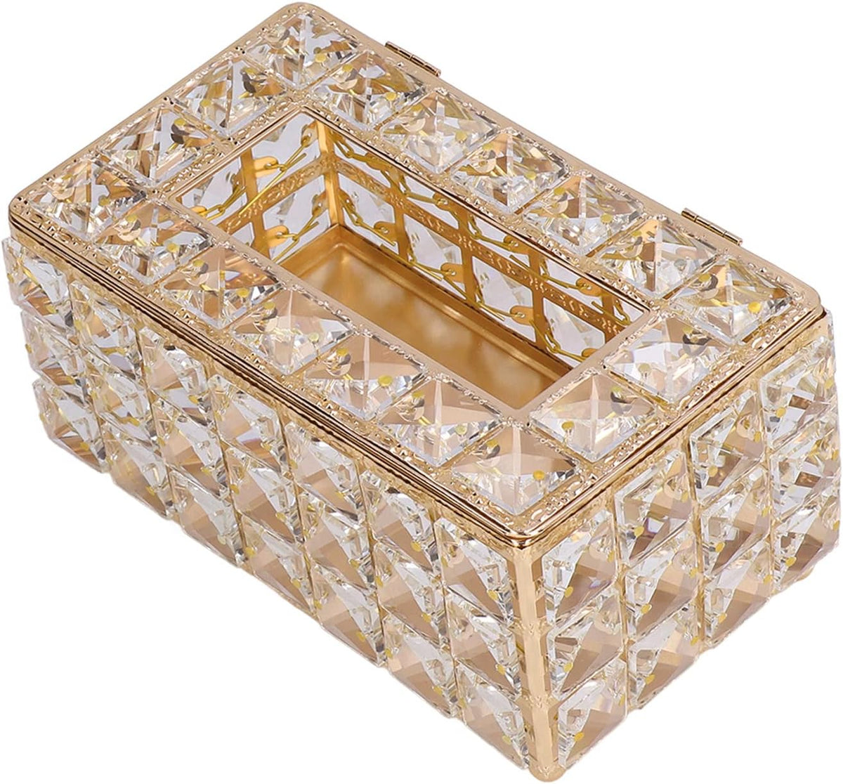 Luxury Crystal Tissue Box – main view