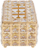 Luxury Crystal Tissue Box – front view