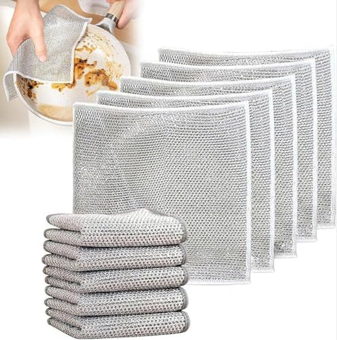 Metallic Mesh Dish Cloth – main view