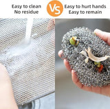 Metallic Mesh Dish Cloth – details