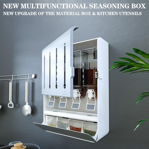 Wall-Mounted Seasoning Dispenser