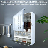 Wall-Mounted Seasoning Dispenser – front view