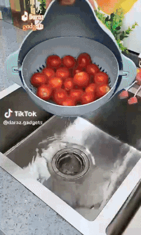 Draining Bowl Basket – front view