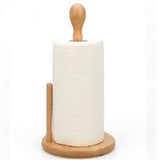 Bamboo Paper Towel Stand – details