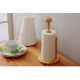Bamboo Paper Towel Stand