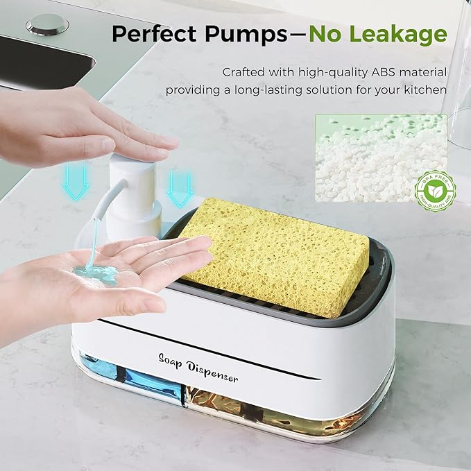 Wall-Mounted Soap Dispenser