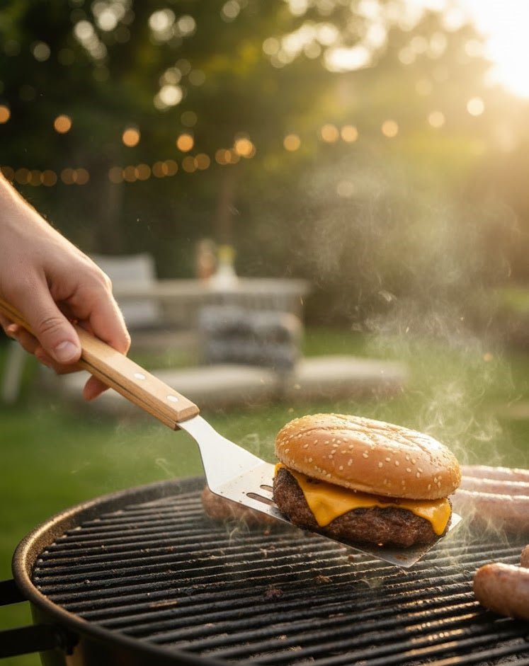 BBQ Grill Tool Set - front view | Qamaira UAE