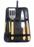 BBQ Grill Tool Set – in use