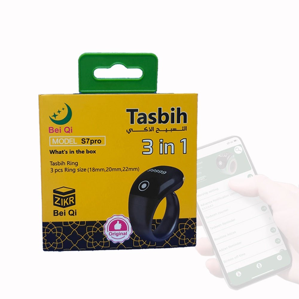 Bei Qi – 3-in-1 Tasbih Counter - close-up