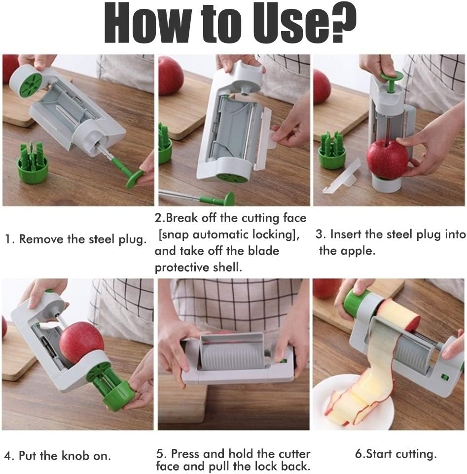 Betty Bossi – Veggie Sheet Slicer - in use