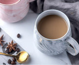Ceramic Breakfast Cereal Mug – in use
