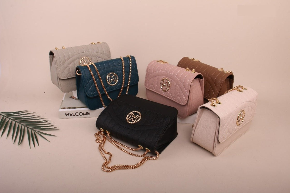 Chevron Shoulder Bag – main view
