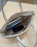 Cortina Textured Tote Bag – details