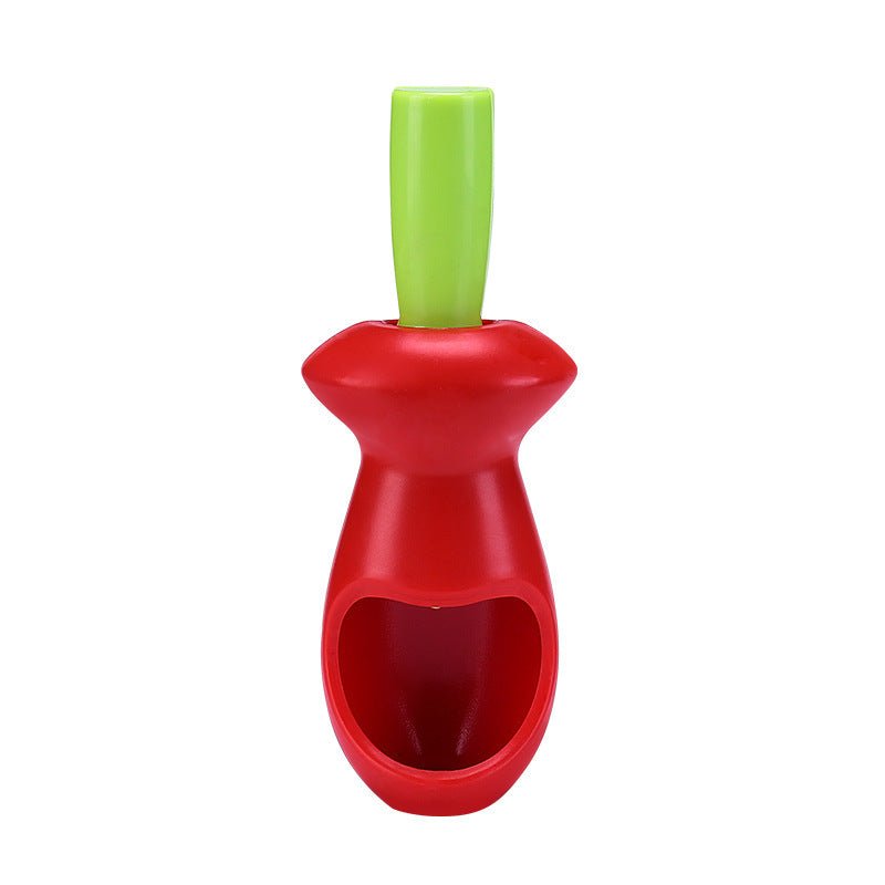 Creative Plastic Fruit Coring Gadget – close-up
