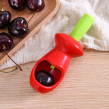 Creative Plastic Fruit Coring Gadget – in use