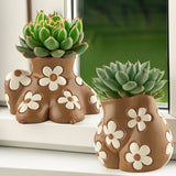 Creative Resin Body Art Flowerpot Home Decor – main view