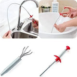 Flexible Drain Clog Remover Tool – front view