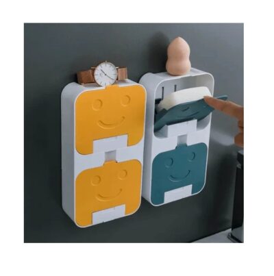 Flip-Lid Draining Soap Box