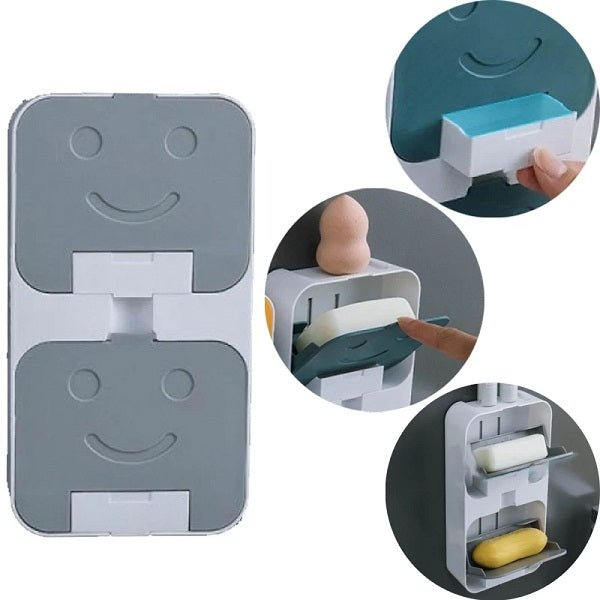 Flip-Lid Draining Soap Box