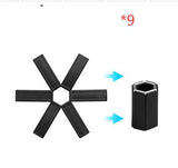 Foldable Pan Mat Sturdy Heat Resistant ABS Heat-insulated – front view