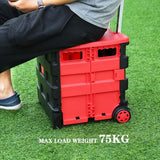 Large Folding Storage Box – in use