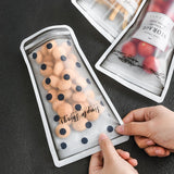 Reusable Silicone Food Storage Bags – in use