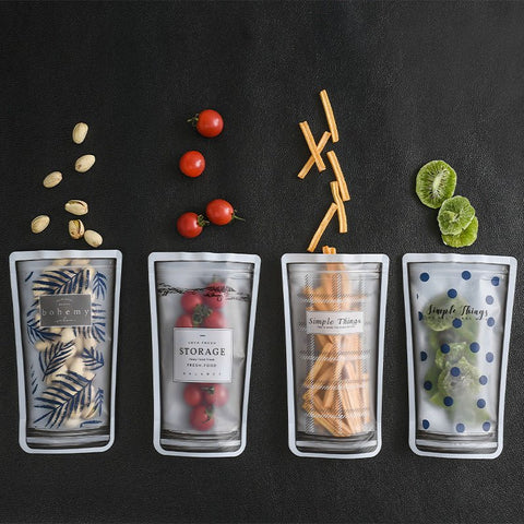 Reusable Silicone Food Storage Bags – main view