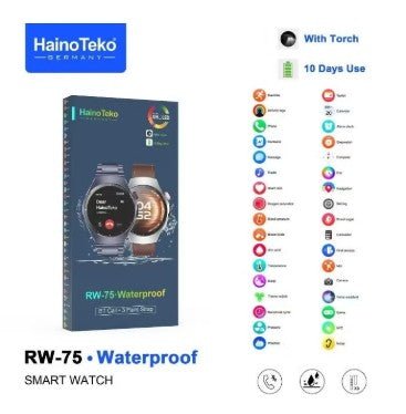 HainoTeko – RW-75 Amoled Smartwatch - front view