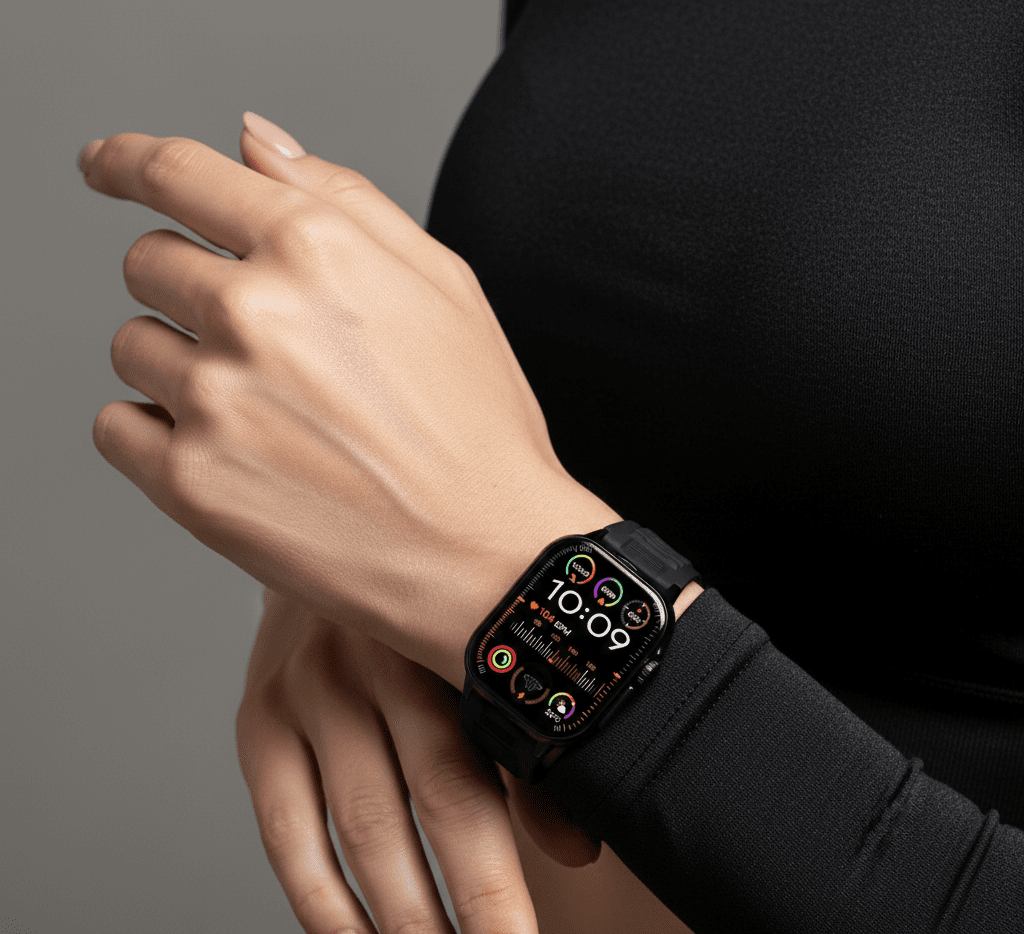 Hie-Q - TWS Amoled Smart Watch - details | Qamaira UAE