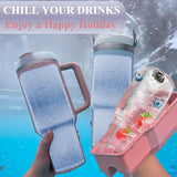 Ice Bottle Mold Tray – front view