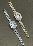 Imperial Square Halo Watch – front view