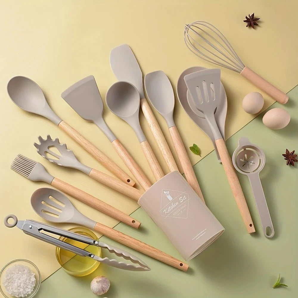 Silicone Kitchen Utensil Set