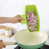 Cutting Board with Drain Basket