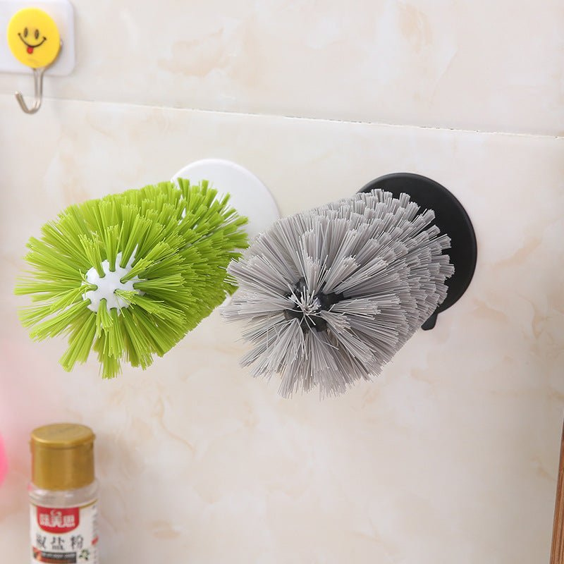 Suction Cup Cup & Bottle Scrubber