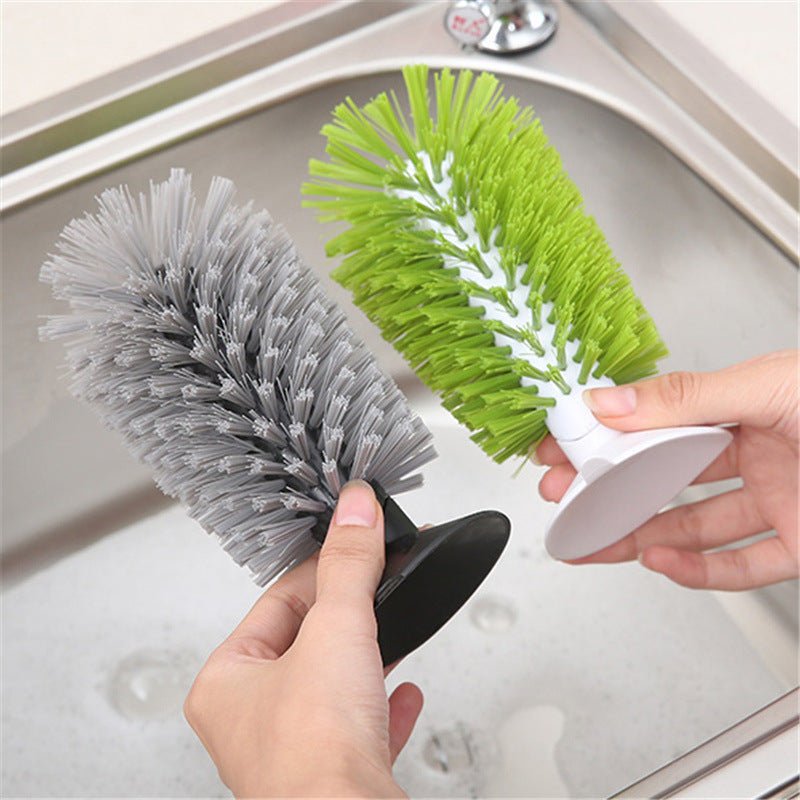 Suction Cup Cup & Bottle Scrubber