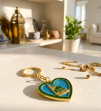Madina Heart Shape Metal Keychain – main view