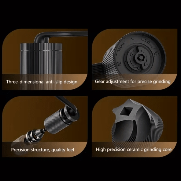 Manual Coffee Grinder – front view